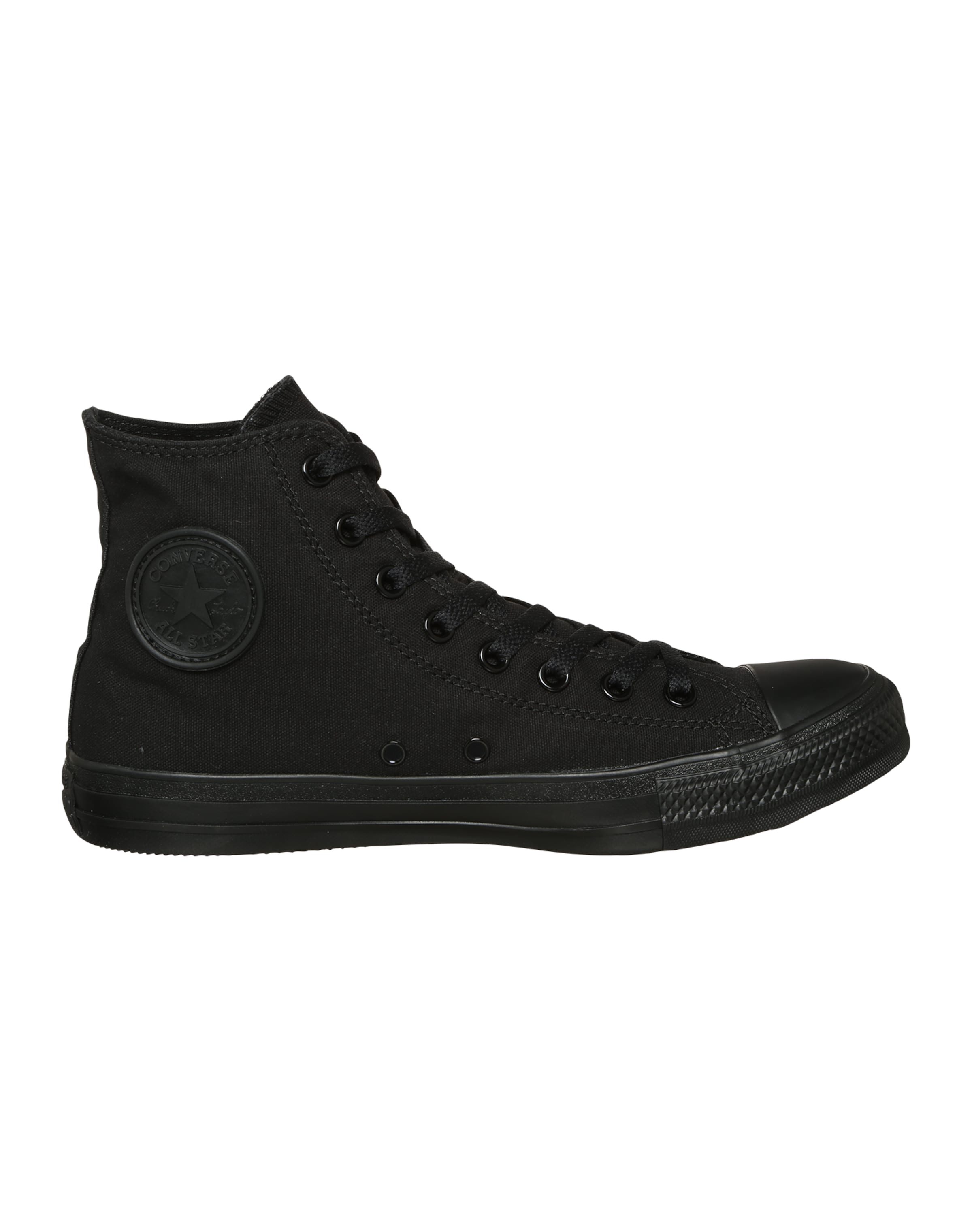 melns CONVERSE Zemie brīvā laika apavi 'Chuck Taylor All Star'