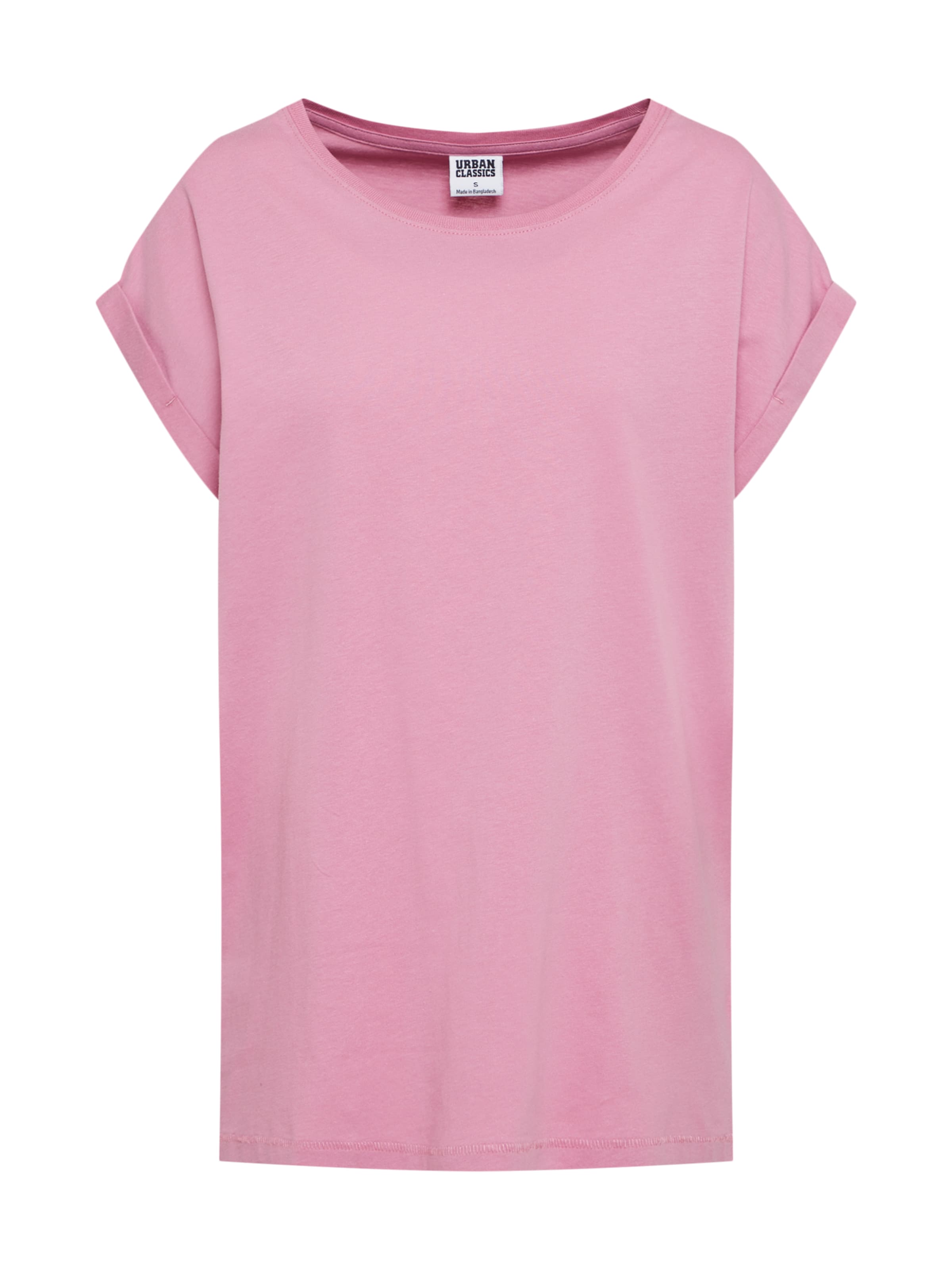 T-shirt Urban Classics en rose : devant
