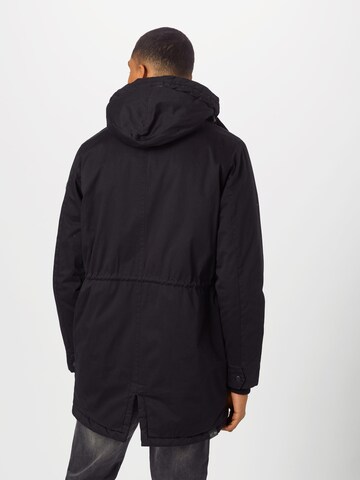 Ragwear Regular Fit Parka 'CLANCY' in Schwarz