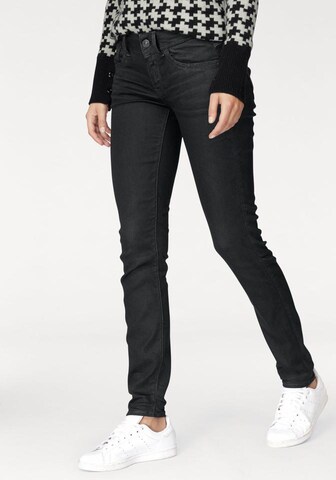 G-Star RAW Skinny Jeans in Black: front