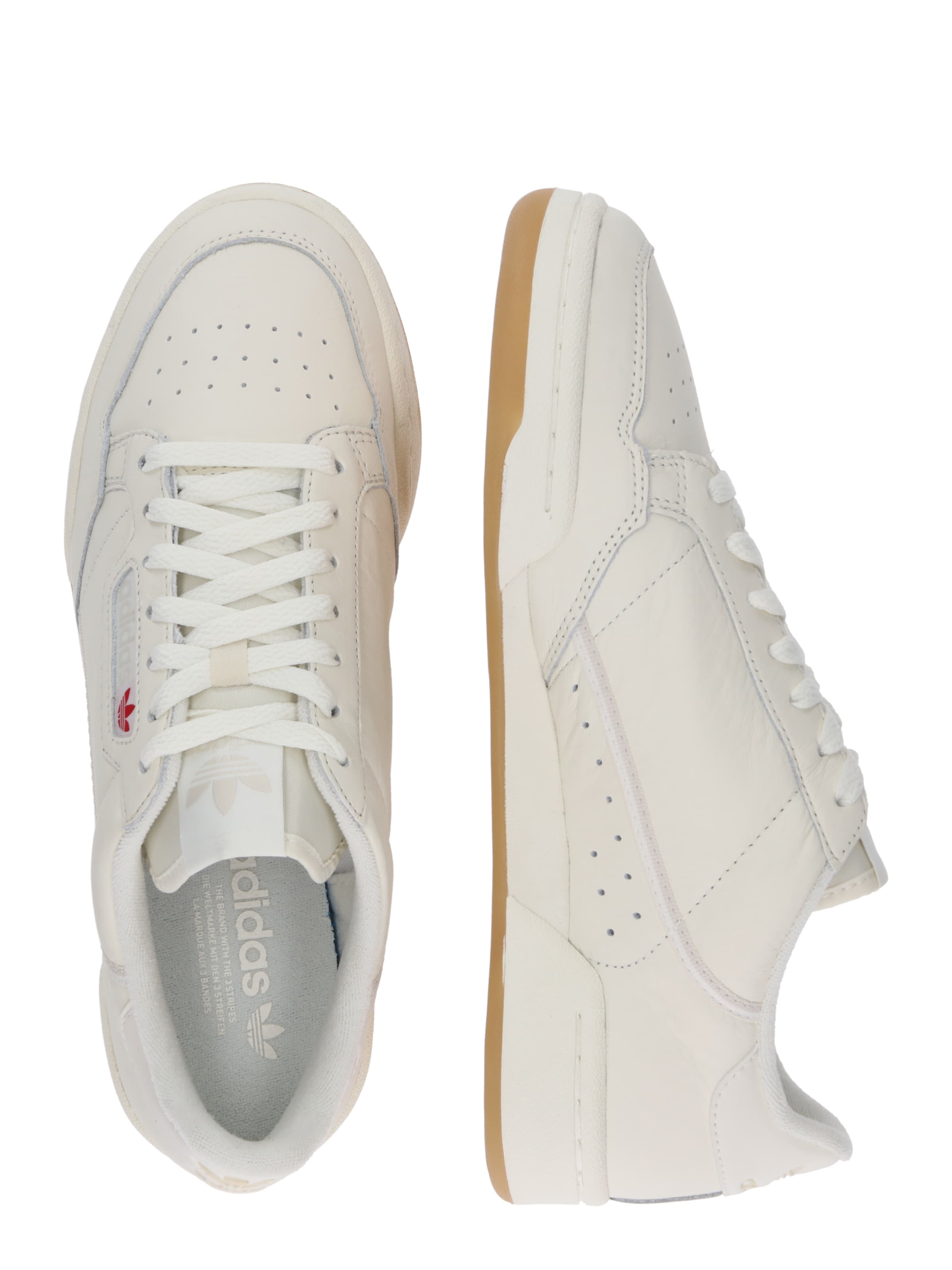 adidas continental 80 blanc cassé
