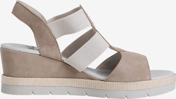 JANA Sandals in Beige