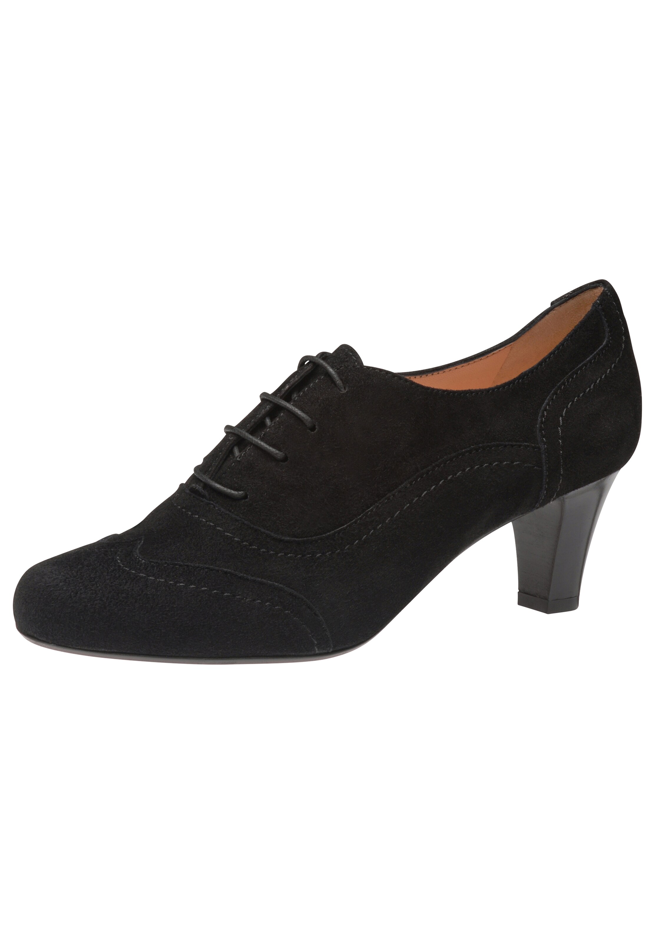 EVITA High front pumps in Black: front