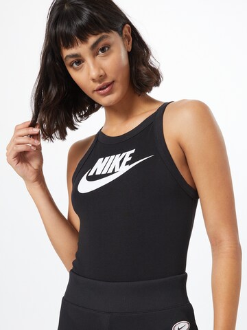 Nike Sportswear Košeľové body - Čierna