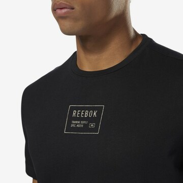 Reebok T-Shirt in Schwarz