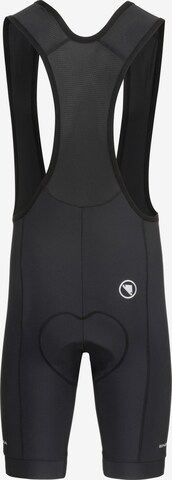 ENDURA Skinny Workout Pants 'Xtract Gel Bibshort II' in Black