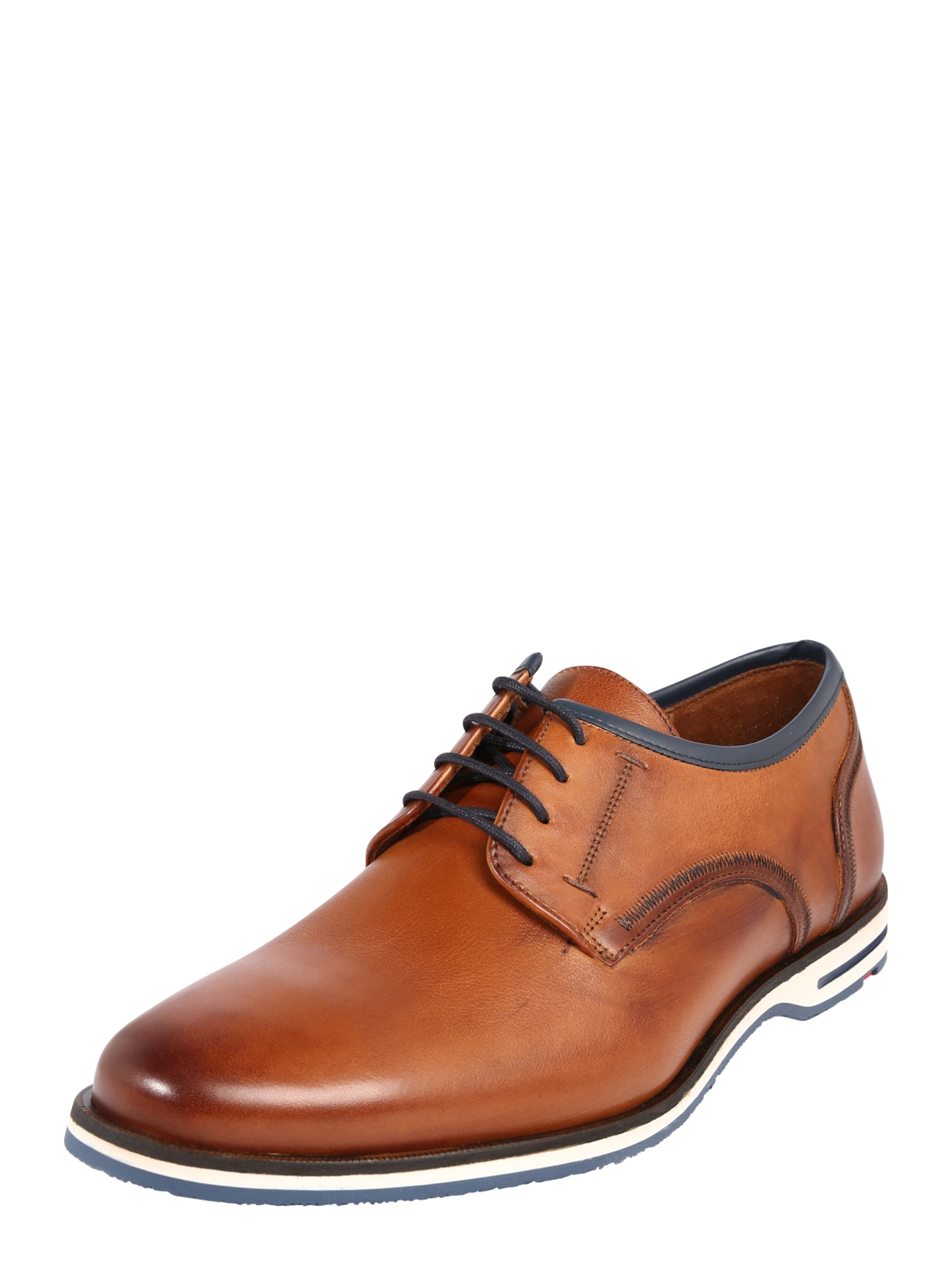 LLOYD Schnürschuh 'Detroit' in Braun: Vorderseite