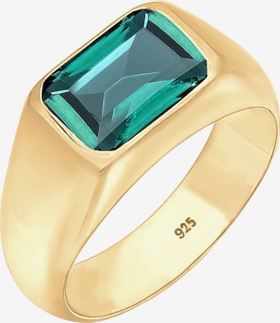 ELLI PREMIUM Sõrmus Kuld / smaragdroheline, Tootevaade
