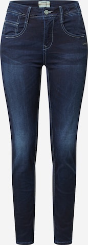 Gang Slimfit Jeans 'Amelie' in Blauw: voorkant