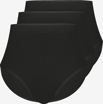 sassa Panty 'Lovely Skin' in Black: front