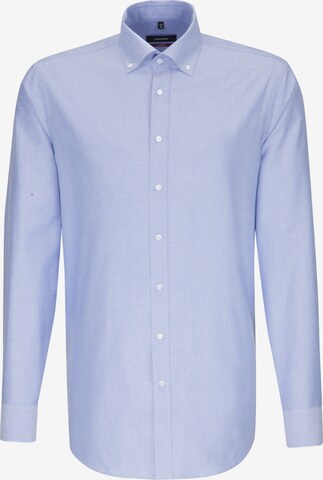 SEIDENSTICKER Button Up Shirt in Blue: front