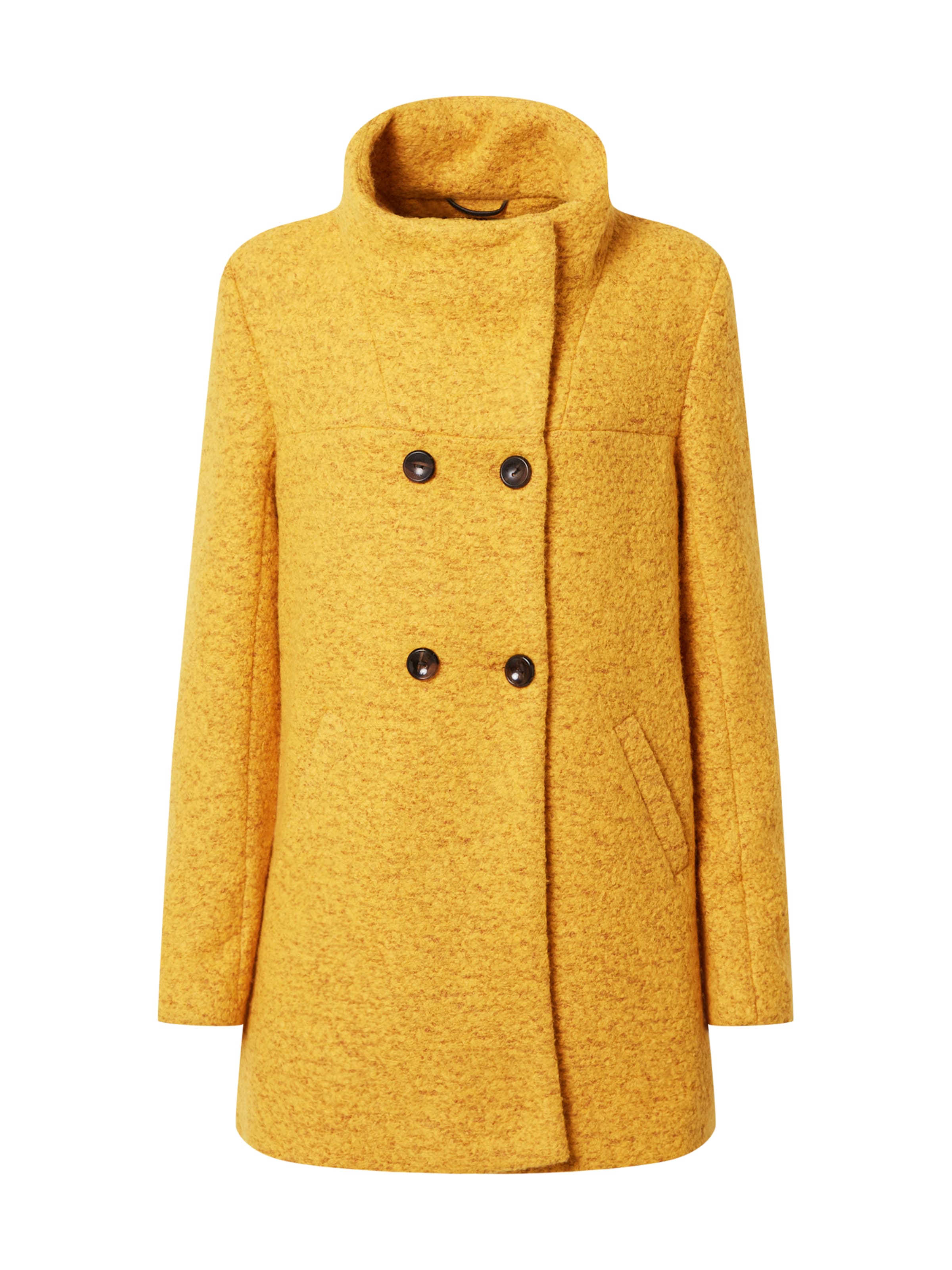 ONLY Ανοιξιάτικο και φθινοπωρινό παλτό 'ONLNew Sophia' σε κίτρινο: μπροστά