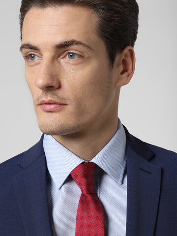 Finshley & Harding Regular Business-colbert ' Steven ' in Blauw: voorkant