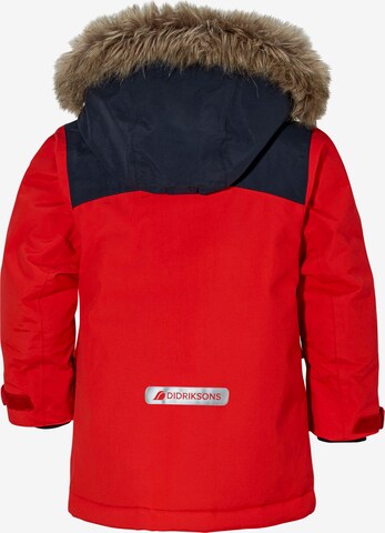 Didriksons Parka 'Kure' in Rot