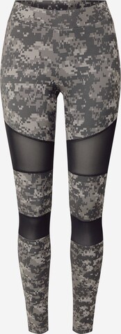 Urban Classics Leggings in Grijs: voorkant