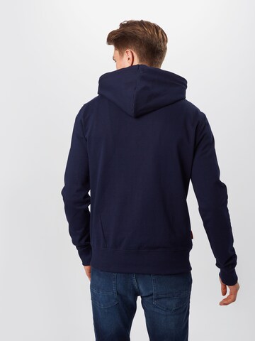 Superdry Sweatjacke 'Collective' in Blau