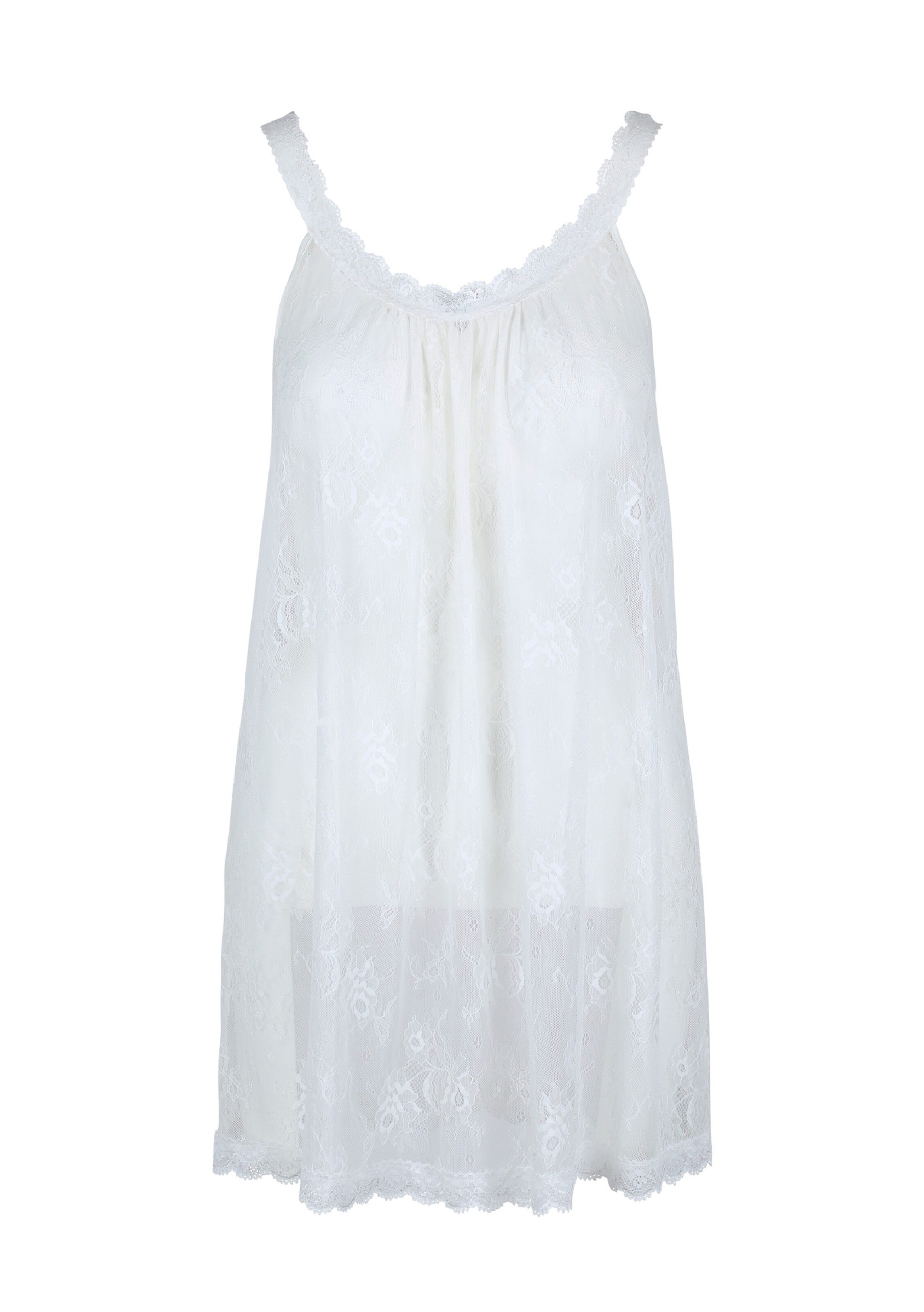 LingaDore - Negligé 'Vana' in de kleur Wit
