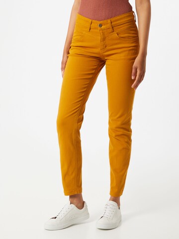 MAC Slim fit Jeans 'Dream' in Yellow: front