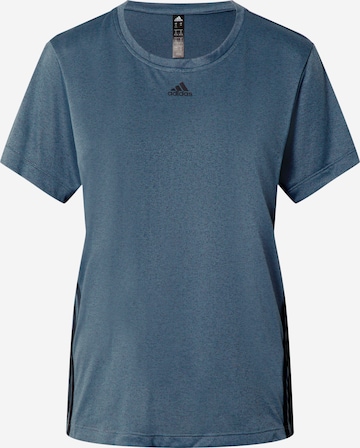 ADIDAS SPORTSWEAR T-Shirt in Blau: predná strana