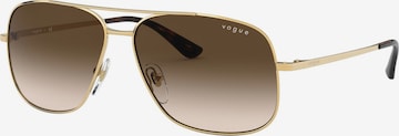 VOGUE Eyewear Слънчеви очила в злато: отпред