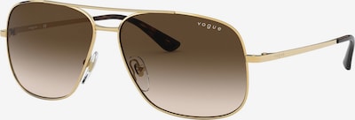 VOGUE Eyewear Gafas de sol en marrón / oro, Vista del producto