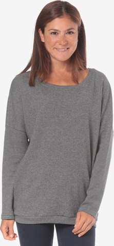 Cleptomanicx Sweatshirt 'Henni' in Grau: predná strana