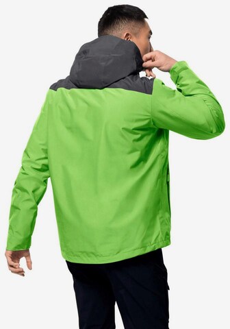 JACK WOLFSKIN Outdoorjacke  'Arland' in Grün