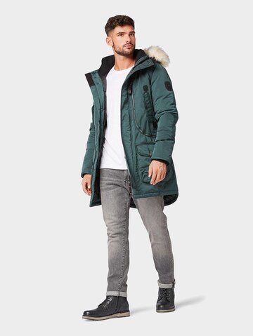 TOM TAILOR Parka in Grün