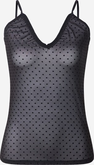 BeckSöndergaard Onderhemd 'Taylor Soft Dot' in de kleur Zwart, Productweergave