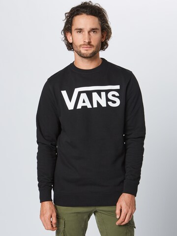 VANS Sweatshirt in Black: front