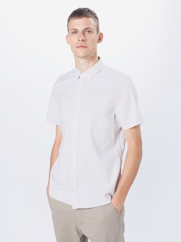 BURTON MENSWEAR LONDON Regular Fit Hemd in Weiß: predná strana