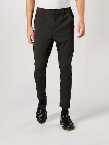 Kronstadt Slimfit Pantalon in Grijs: voorkant