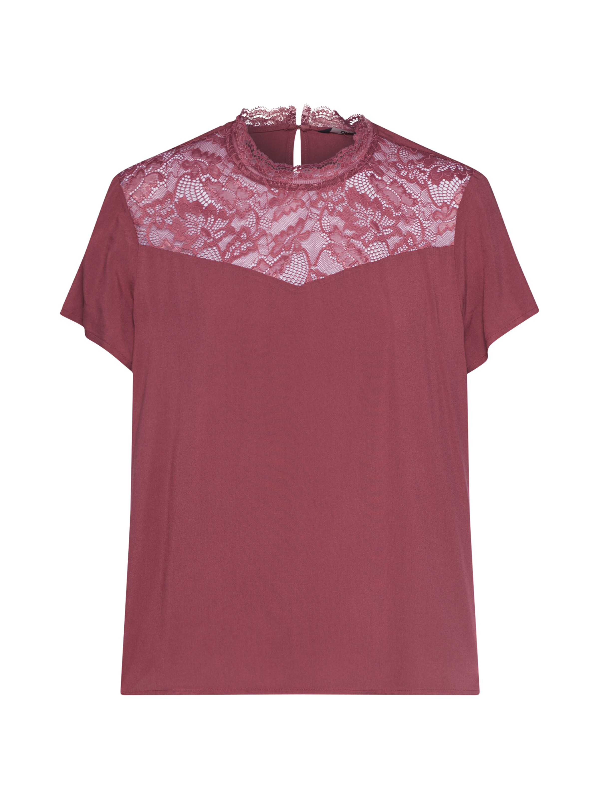 ONLY - Blouse 'FIRST' in de kleur Roestrood