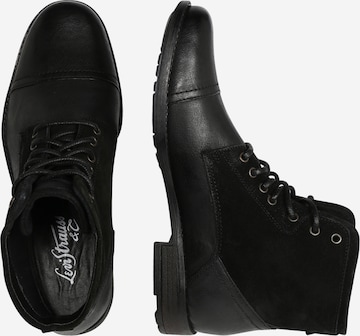 juoda LEVI'S ® Auliniai batai su raišteliais 'Fowler'
