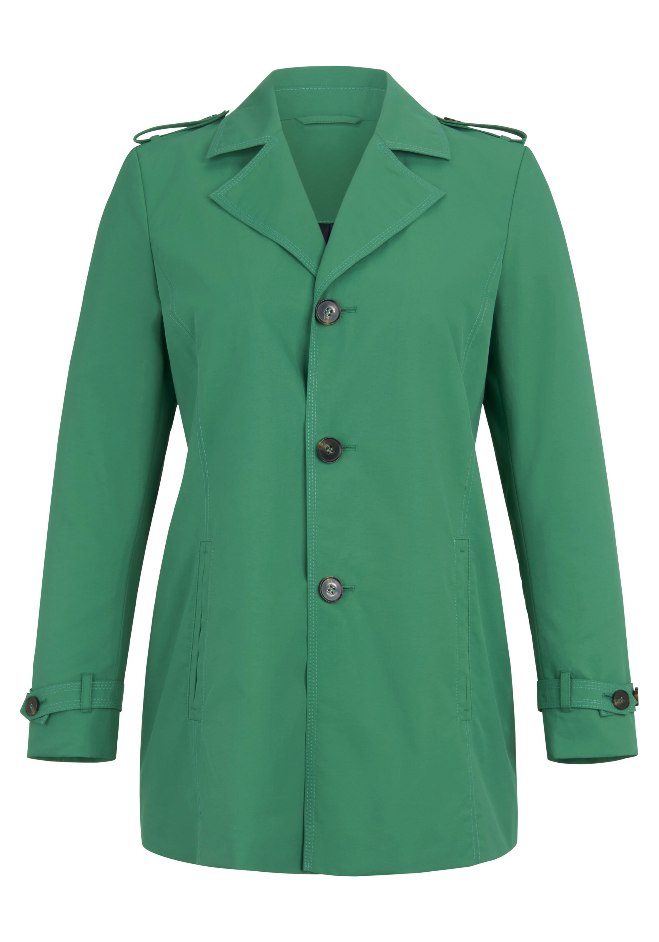 Anna Aura - Tussenmantel in de kleur Groen