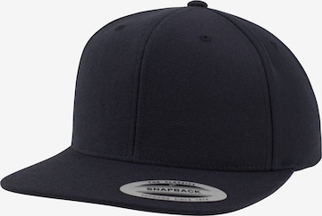 Flexfit Pet ' Classic Snapback ' in Zwart: voorkant