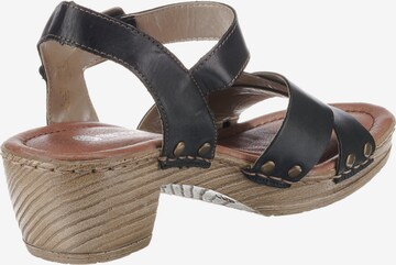 REMONTE Strap Sandals in Black