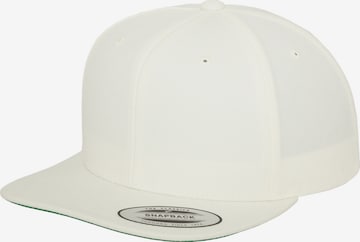 Casquette Flexfit en blanc : devant