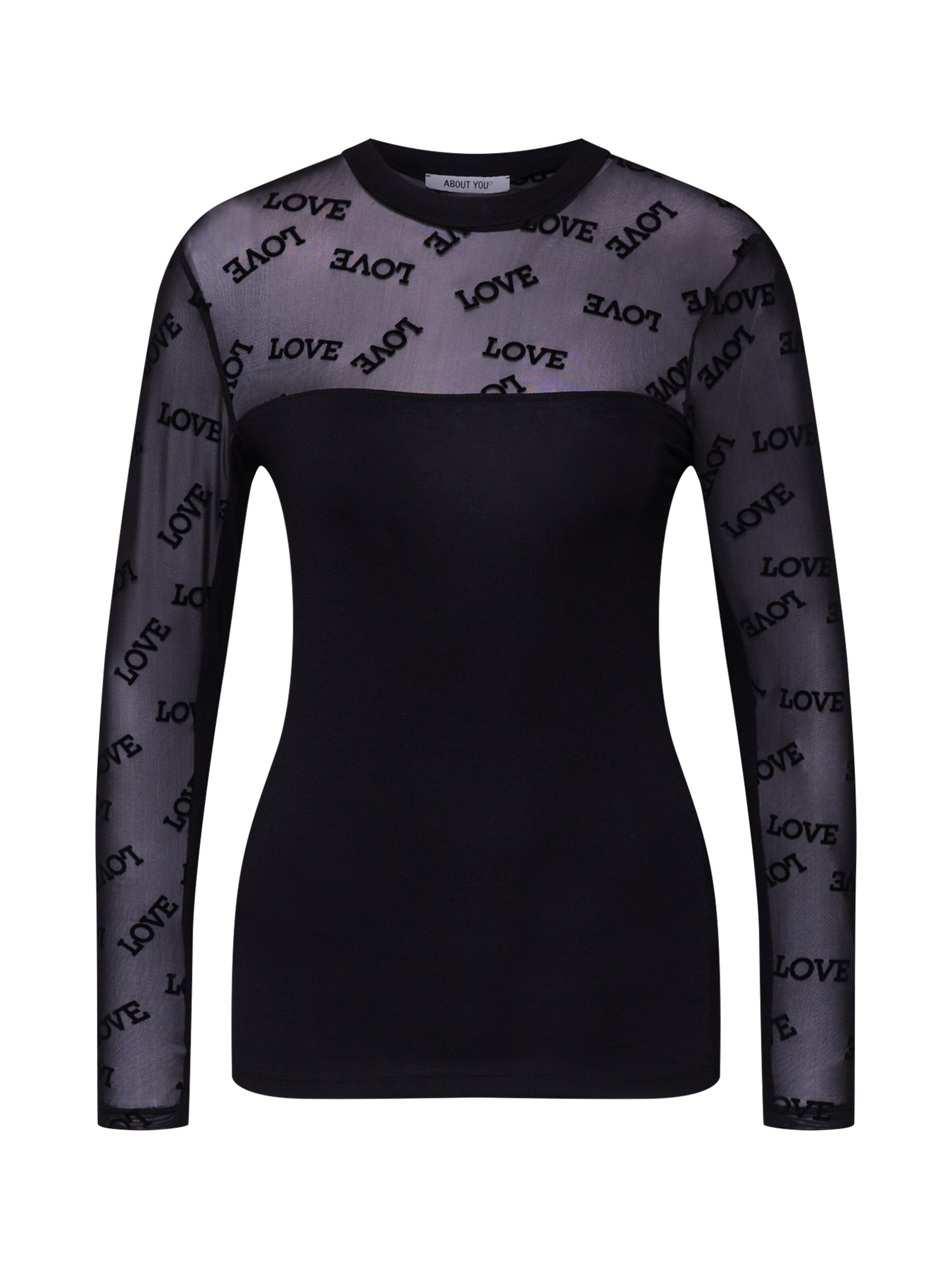 ABOUT YOU - Shirt 'Rica' in de kleur Zwart