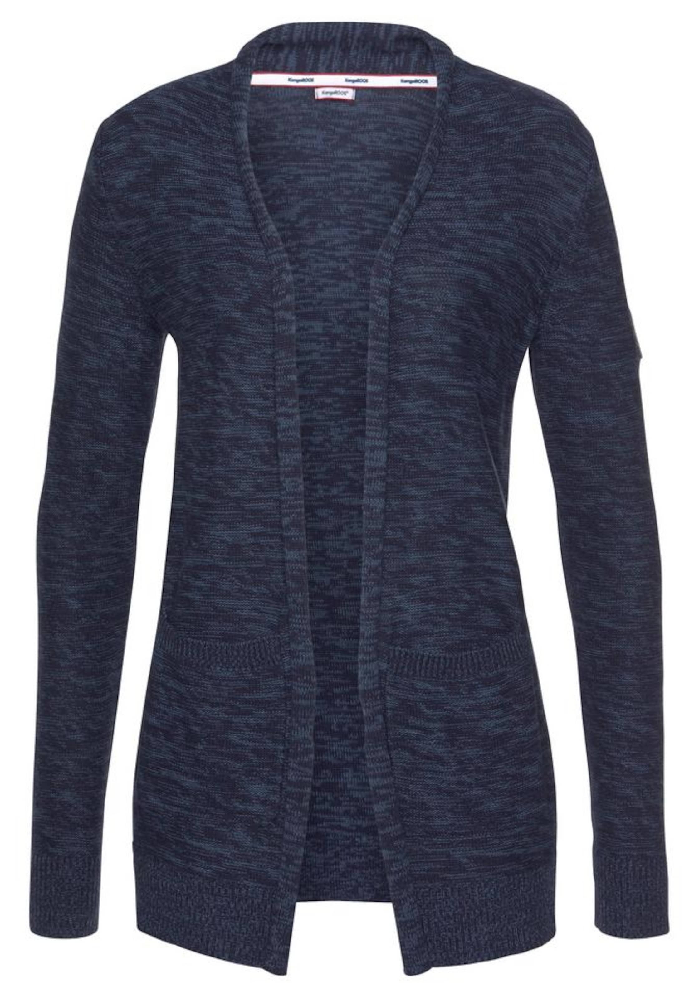 KangaROOS Strickjacke in Blau: Vorderseite