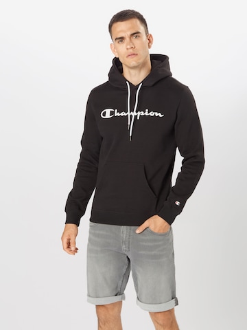 Champion Authentic Athletic Apparel Regular fit Sweatshirt i svart: framsida