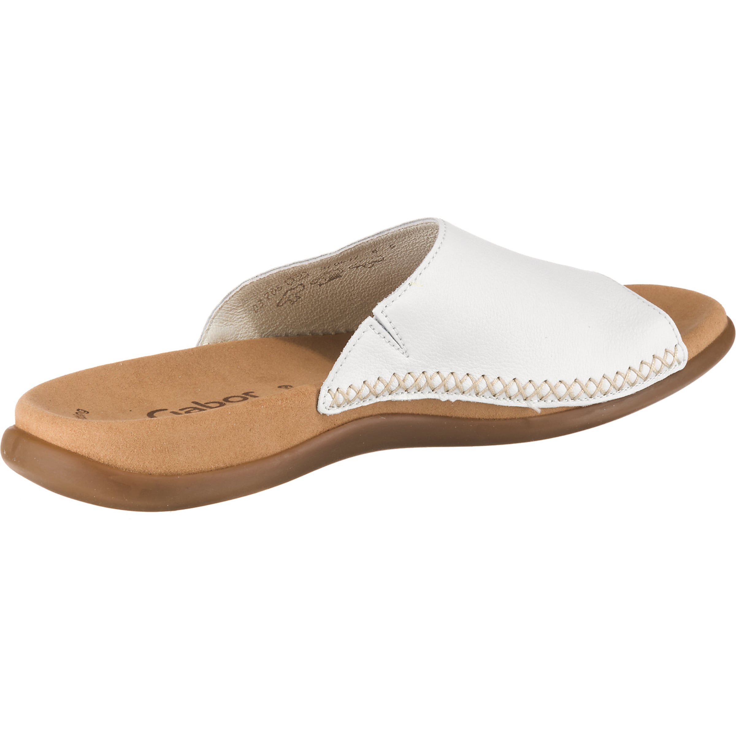 GABOR Šľapky - Biela