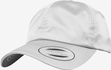 Flexfit Cap in Silber: front