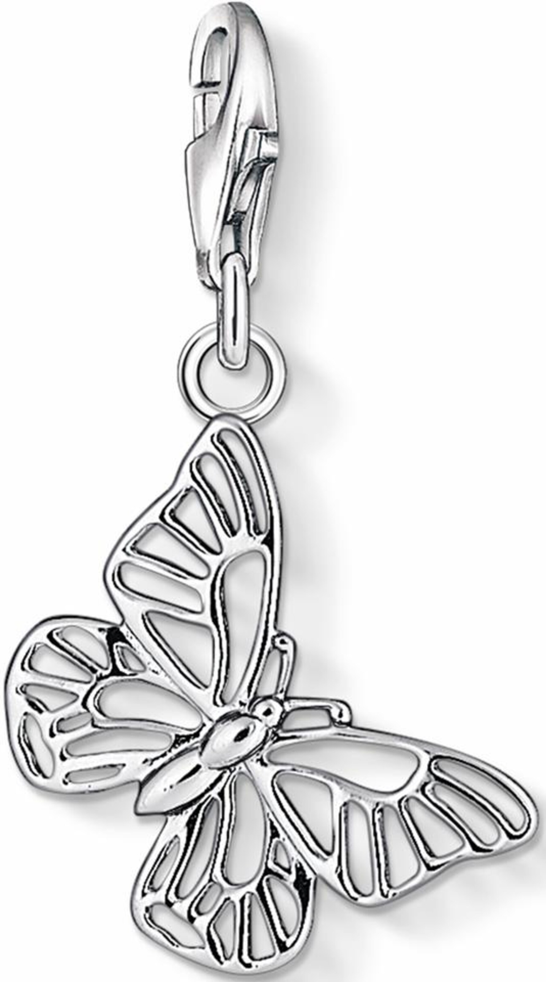 Thomas Sabo Anhänger 'Schmetterling' in Silber: Vorderseite