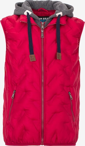 CIPO & BAXX Vest in Red: front