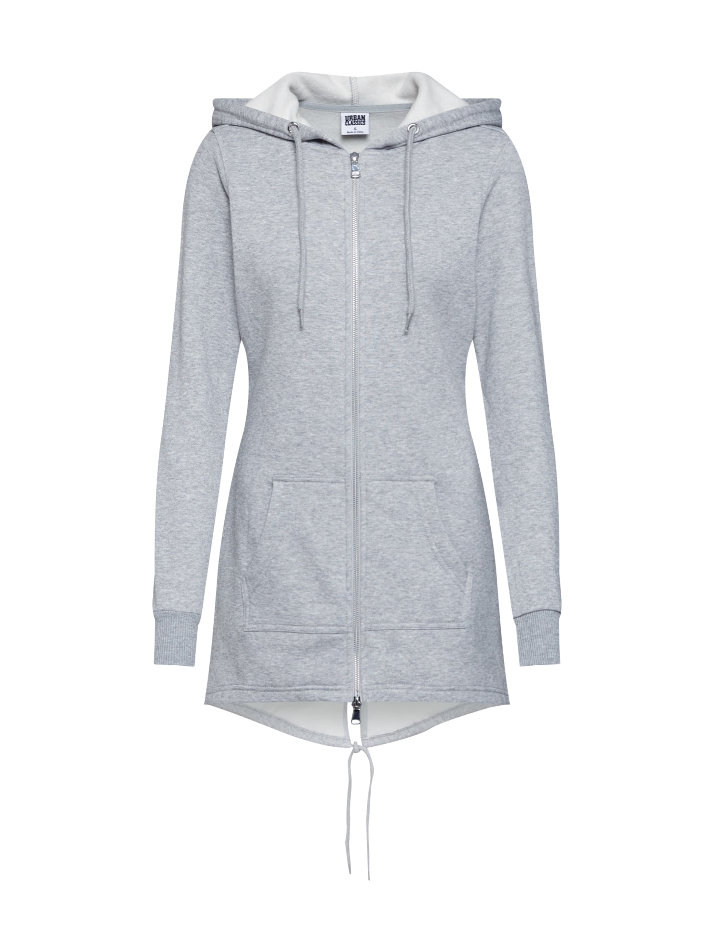 Urban Classics Collegetakki värissä harmaa: etupuoli