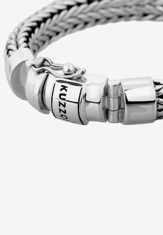 KUZZOI Armband 'Twisted' in Zilver