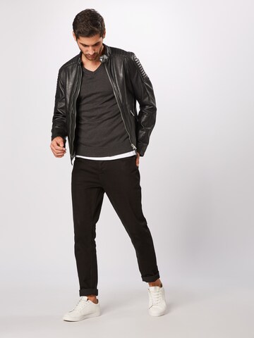 TOM TAILOR - Regular Fit Pullover em preto