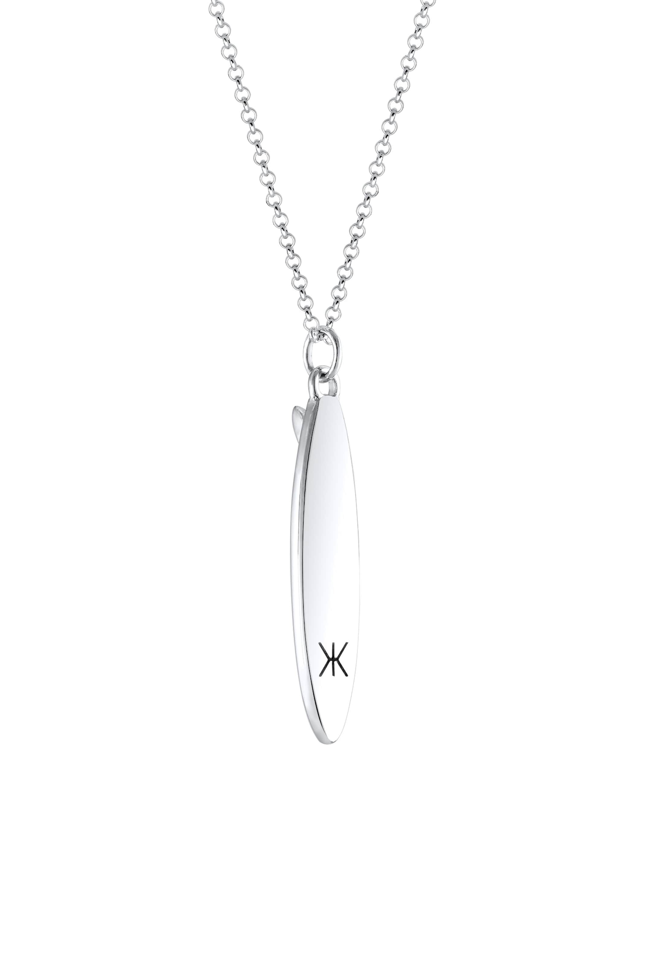 KUZZOI Ketting in Zilver: voorkant