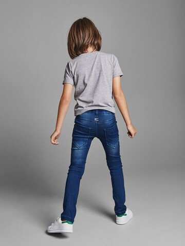 NAME IT Slimfit Jeans in Blau